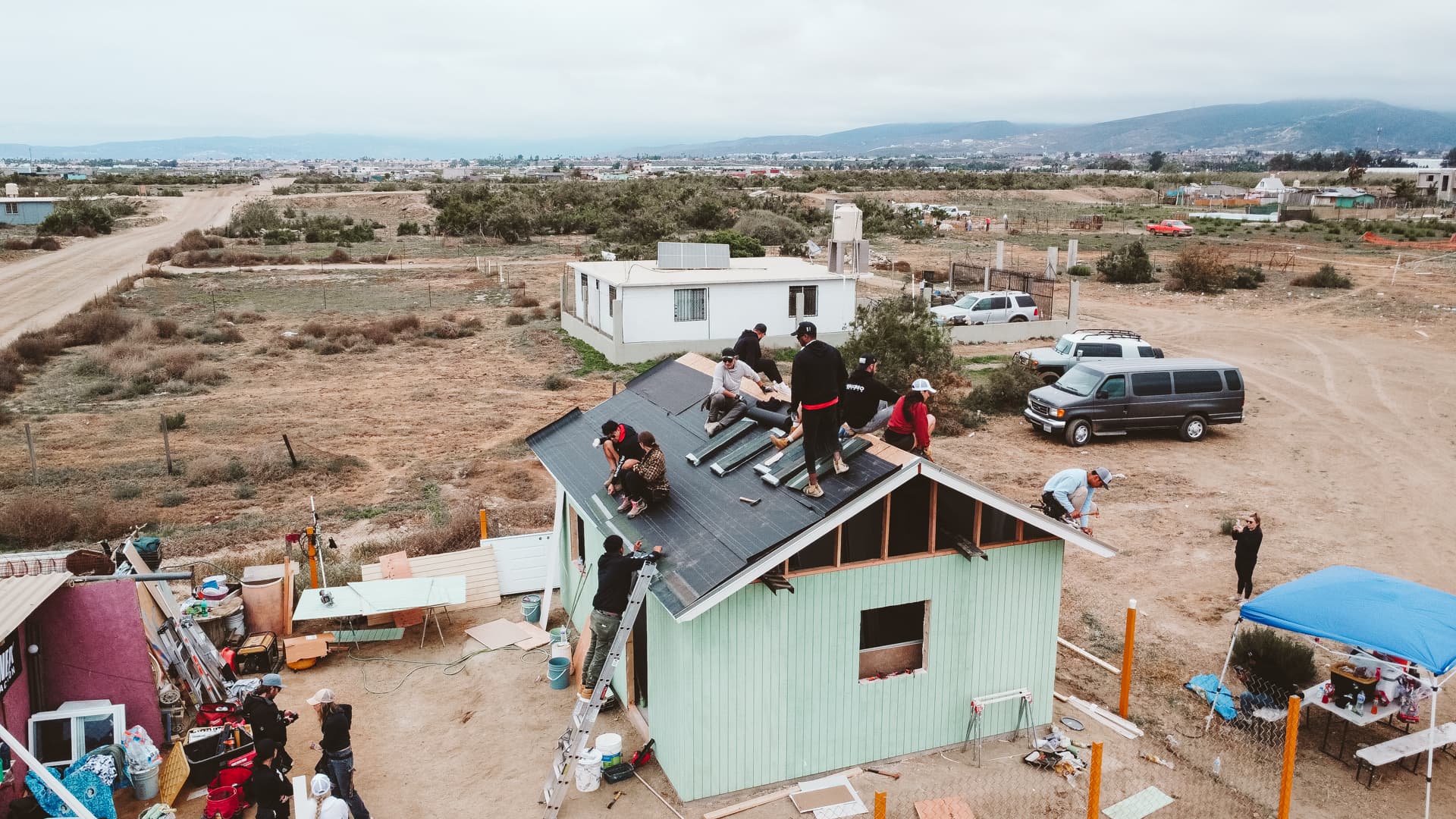 Aerial view of LVL 5 retreat venue